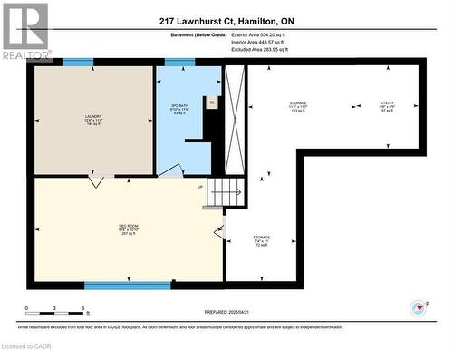 Floor plan - 217 Lawnhurst Court, Hamilton, ON - Other