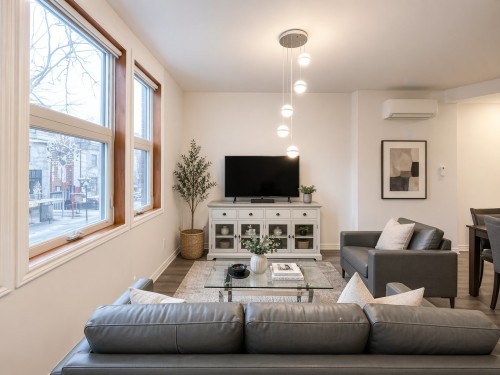 Salon - 301-1672 Rue St-Denis, Montréal (Ville-Marie), QC - Indoor Photo Showing Living Room
