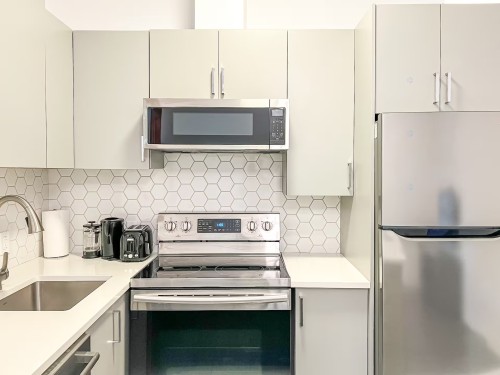 Kitchen - 302-1672 Rue St-Denis, Montréal (Ville-Marie), QC - Indoor Photo Showing Kitchen