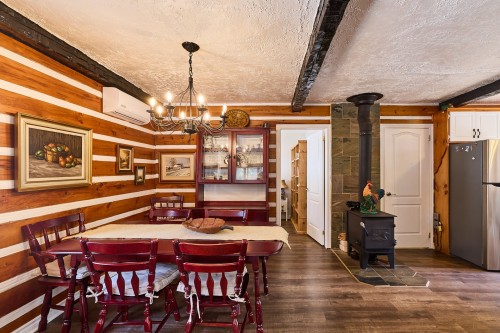 Salle à manger - 178 Route 329, Saint-Donat, QC - Indoor Photo Showing Dining Room