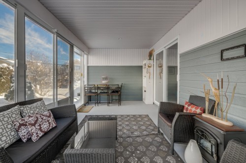 Solarium/Verrière - 4 25E Rue, Fossambault-Sur-Le-Lac, QC - Outdoor With Deck Patio Veranda With Exterior