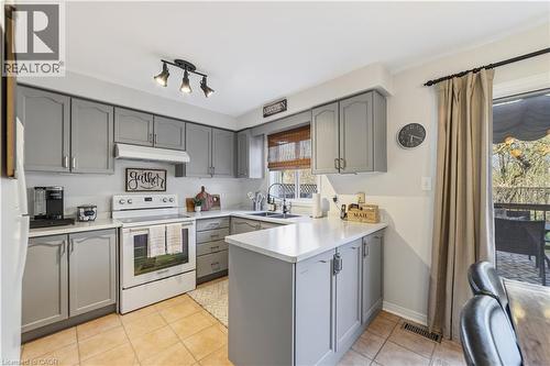 1795 Creek Way, Burlington, ON - Indoor Photo Showing Kitchen With Double Sink