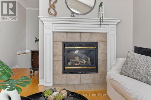 33 Grammercy Park, Ottawa, ON - Indoor Photo Showing Living Room With Fireplace