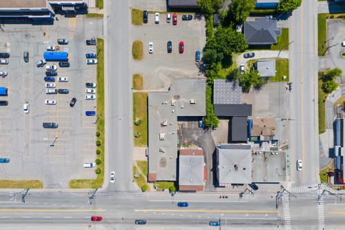 Photo aérienne - 786 Rue King E., Sherbrooke (Fleurimont), QC - Outdoor With View