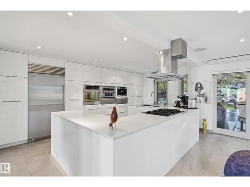 10065 90 Av Nw, Edmonton, AB - Indoor Photo Showing Kitchen With Upgraded Kitchen