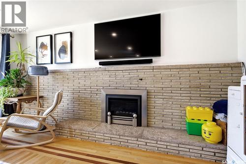 2640 19Th Avenue, Regina, SK - Indoor With Fireplace