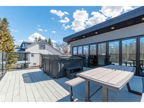 9629 84 Av Nw, Edmonton, AB - Outdoor With Deck Patio Veranda With Exterior