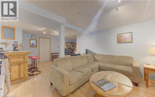 Look at all that additional living space. - 7 Kilkerran Crescent, Kitchener, ON - Indoor Photo Showing Living Room