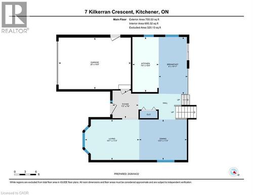Main Floor - 7 Kilkerran Crescent, Kitchener, ON - Other