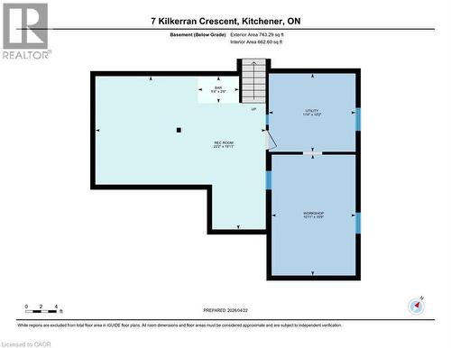 Basement - 7 Kilkerran Crescent, Kitchener, ON - Other