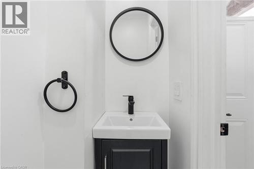 Main floor powder room - 73 Gertrude Street, Hamilton, ON - Indoor