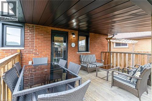 185 Deschene Avenue, Hamilton, ON - Outdoor With Deck Patio Veranda With Exterior