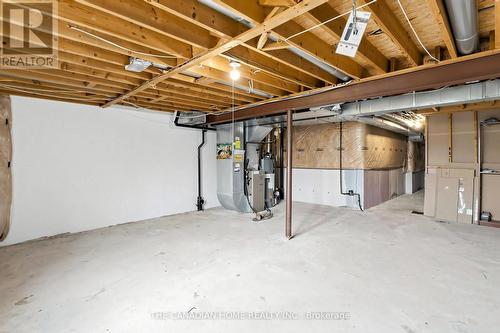 Unfinished basement - 3470 Angel Pass Drive, Mississauga, ON - Indoor Photo Showing Basement