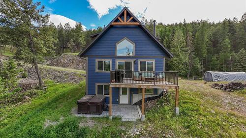 9934 Osprey Landing Drive, Wardner, BC - Outdoor With Deck Patio Veranda