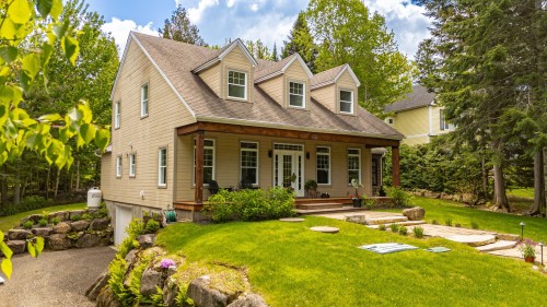 Façade - 74 Rue Balmoral, Morin-Heights, QC - Outdoor With Deck Patio Veranda