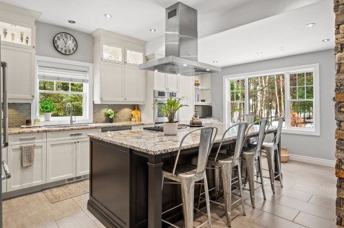 Cuisine - 74 Rue Balmoral, Morin-Heights, QC - Indoor Photo Showing Kitchen With Upgraded Kitchen