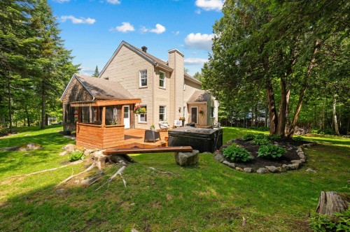 Face arrière - 74 Rue Balmoral, Morin-Heights, QC - Outdoor With Deck Patio Veranda