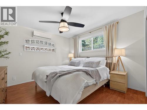 Main Floor Primary Bedroom - 374 Kildare Way, Vernon, BC - Indoor Photo Showing Bedroom