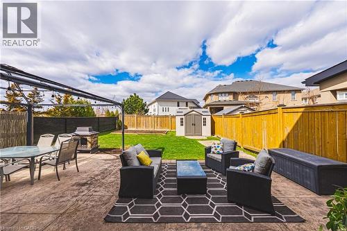 419 Dicenzo Drive, Hamilton, ON - Outdoor With Deck Patio Veranda