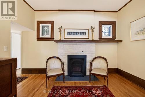 23 Woodlawn Avenue, Ottawa, ON - Indoor With Fireplace