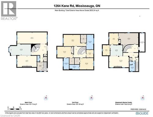 Floor plan - 1264 Kane Road, Mississauga, ON - Other