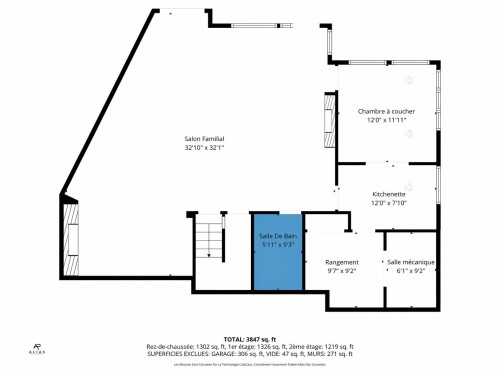 Plan (croquis) - 3650 Boul. Lévesque E., Laval (Saint-Vincent-De-Paul), QC 