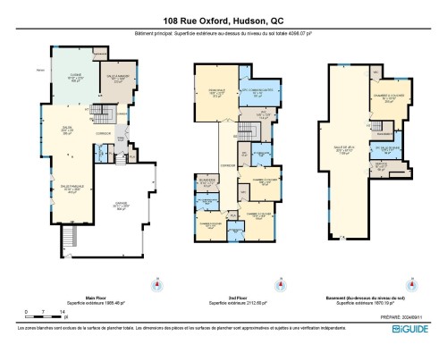 Plan (croquis) - 108 Rue D'Oxford, Hudson, QC - Other