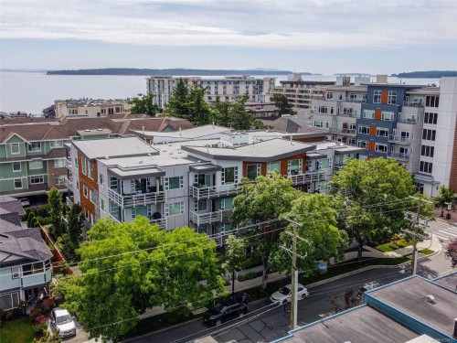 206-9861 Third St, Sidney, BC - Outdoor With Body Of Water With View