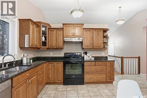 443 Nemeiben Road, Saskatoon, SK - Indoor Photo Showing Kitchen With Double Sink