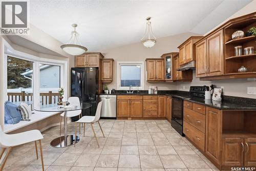 443 Nemeiben Road, Saskatoon, SK - Indoor Photo Showing Kitchen With Double Sink