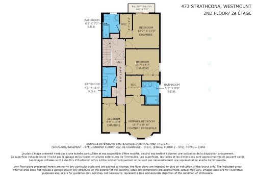 Floor Plan - 473 Av. Strathcona, Westmount, QC - Other