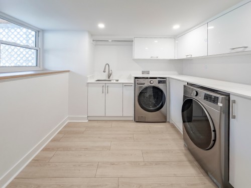 Laundry - 473 Av. Strathcona, Westmount, QC - Indoor Photo Showing Laundry Room