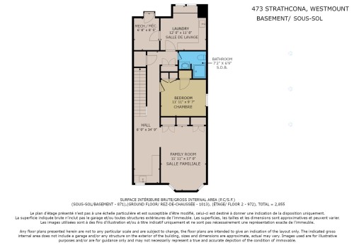 Floor Plan - 473 Av. Strathcona, Westmount, QC - Other