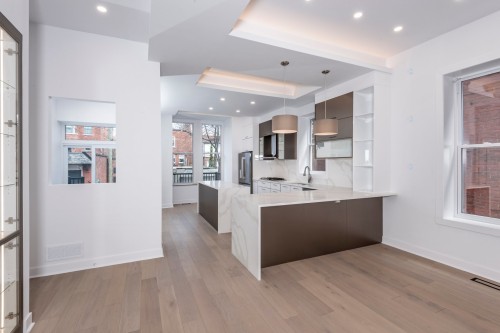 Dining Room - 473 Av. Strathcona, Westmount, QC - Indoor Photo Showing Kitchen