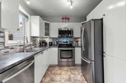 Cuisine - 458 Boul. Perrot, L'Île-Perrot, QC - Indoor Photo Showing Kitchen With Double Sink