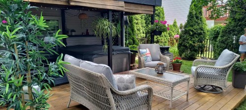 Cour - 458 Boul. Perrot, L'Île-Perrot, QC - Outdoor With Deck Patio Veranda With Exterior