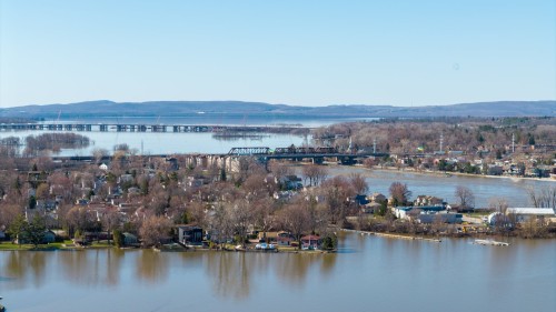 Photo aérienne - 458 Boul. Perrot, L'Île-Perrot, QC - Outdoor With Body Of Water With View
