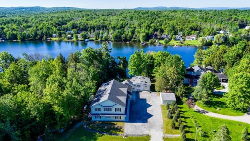 Overall view - 1040 Av. Du Parc, Sherbrooke (Brompton/Rock Forest/Saint-Élie/Deauville), QC - Outdoor With Body Of Water With View