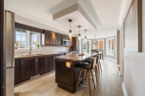 Cuisine - 2951Z Rue Principale, Dunham, QC - Indoor Photo Showing Kitchen With Double Sink With Upgraded Kitchen