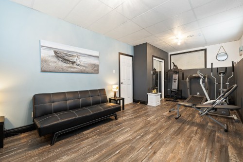 Chambre à coucher - 2951Z Rue Principale, Dunham, QC - Indoor Photo Showing Gym Room