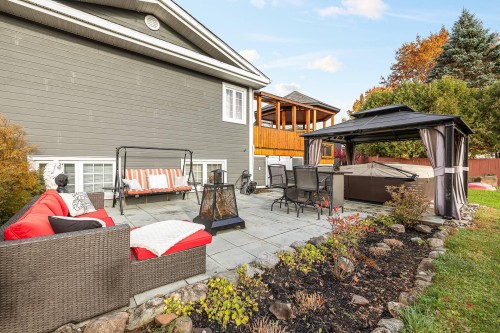 Terrasse - 2951Z Rue Principale, Dunham, QC - Outdoor With Exterior