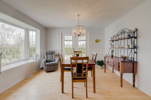 Salle à manger - 304 Rue Hardy, Saint-Basile, QC - Indoor Photo Showing Dining Room