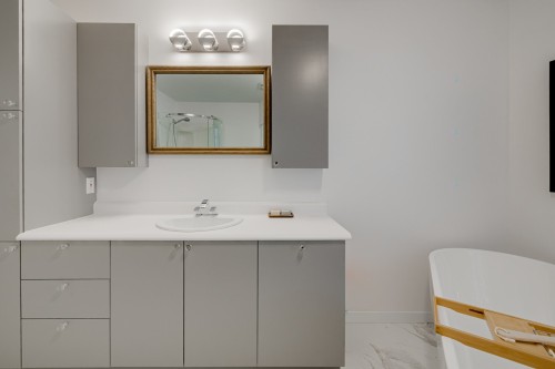 Salle de bains - 304 Rue Hardy, Saint-Basile, QC - Indoor Photo Showing Bathroom
