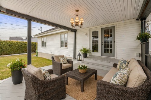 Terrasse - 304 Rue Hardy, Saint-Basile, QC - Outdoor With Deck Patio Veranda With Exterior