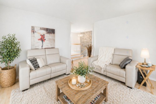 Salon - 304 Rue Hardy, Saint-Basile, QC - Indoor Photo Showing Living Room