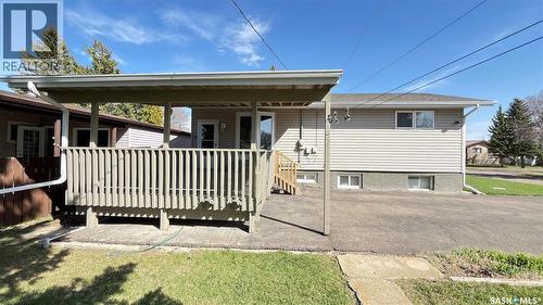 117 Herbert Street, Maple Creek, SK - Outdoor With Deck Patio Veranda
