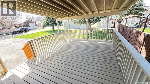 117 Herbert Street, Maple Creek, SK - Outdoor With Deck Patio Veranda With Exterior