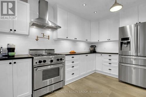 24 Morris Street, Ottawa, ON - Indoor Photo Showing Kitchen With Stainless Steel Kitchen