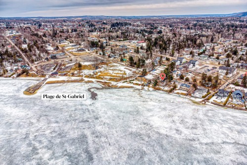 Photo aérienne - 379 Rue Du Pavillon, Saint-Gabriel, QC - Outdoor With View