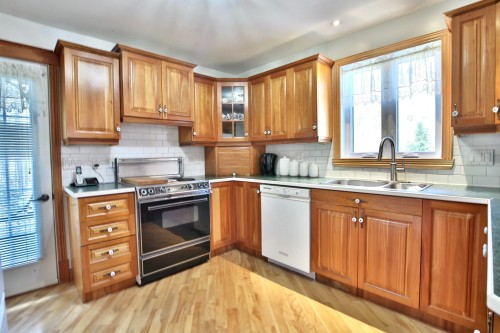 Cuisine - 1194 Route 116, Acton Vale, QC - Indoor Photo Showing Kitchen With Double Sink